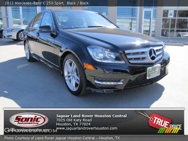 2013 Mercedes-Benz C 250 Sport in Black