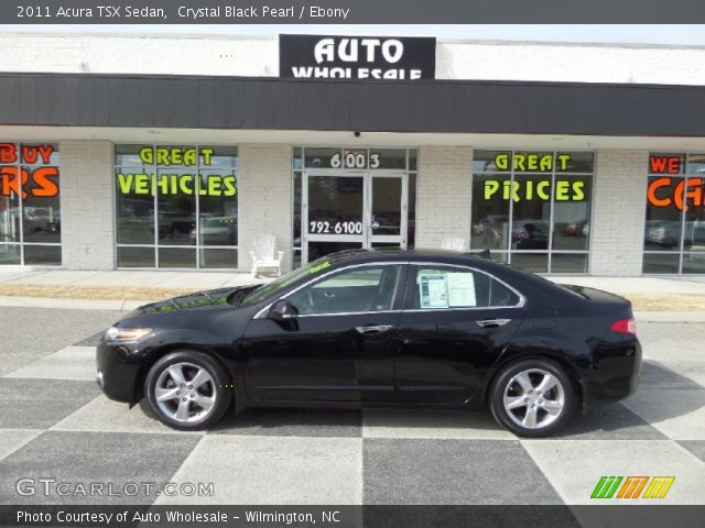 2011 Acura TSX Sedan in Crystal Black Pearl