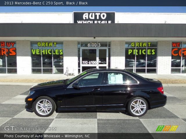 2013 Mercedes-Benz C 250 Sport in Black