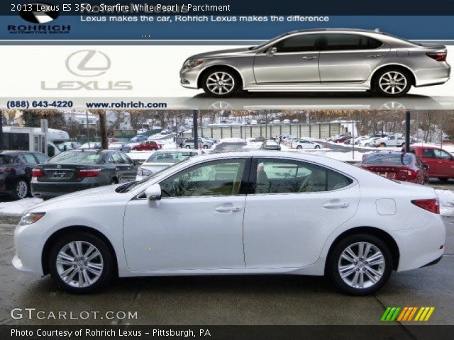 2013 Lexus ES 350 in Starfire White Pearl