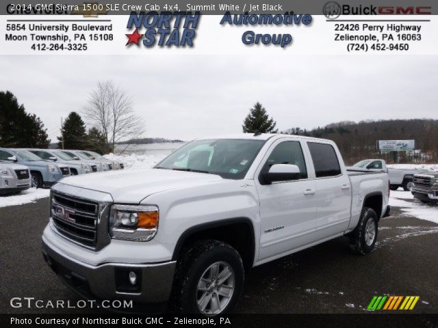 2014 GMC Sierra 1500 SLE Crew Cab 4x4 in Summit White