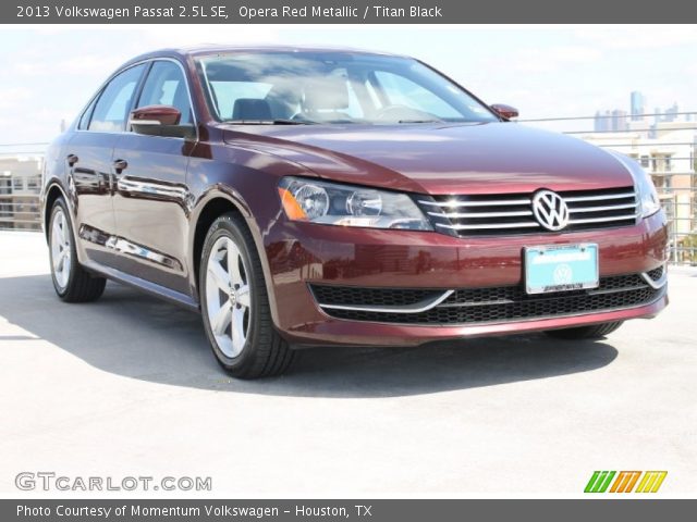 2013 Volkswagen Passat 2.5L SE in Opera Red Metallic