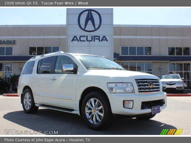 2008 Infiniti QX 56 in Tuscan Pearl White