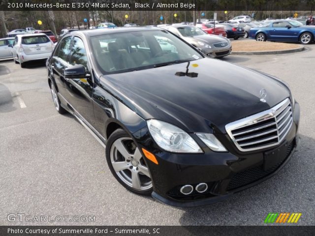 2010 Mercedes-Benz E 350 4Matic Sedan in Black