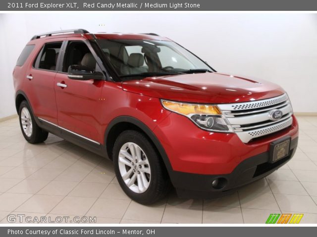 2011 Ford Explorer XLT in Red Candy Metallic