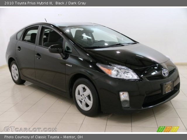 2010 Toyota Prius Hybrid III in Black