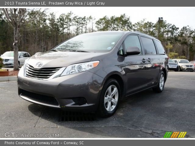 2013 Toyota Sienna LE in Predawn Gray Mica