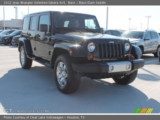 2012 Jeep Wrangler Unlimited Sahara 4x4 in Black