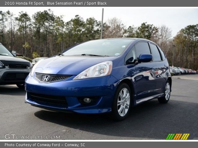 2010 Honda Fit Sport in Blue Sensation Pearl