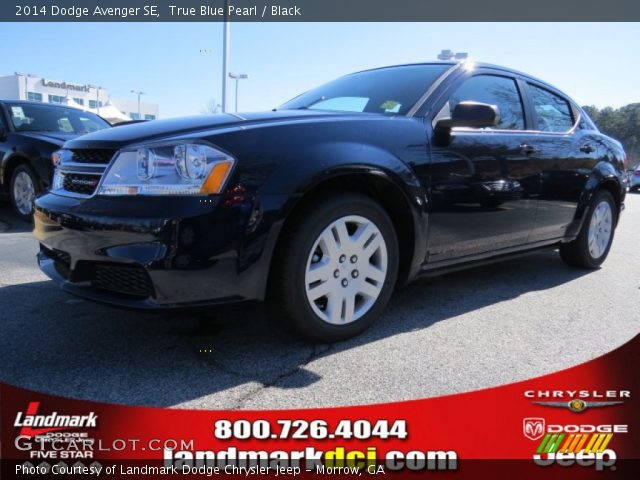 2014 Dodge Avenger SE in True Blue Pearl
