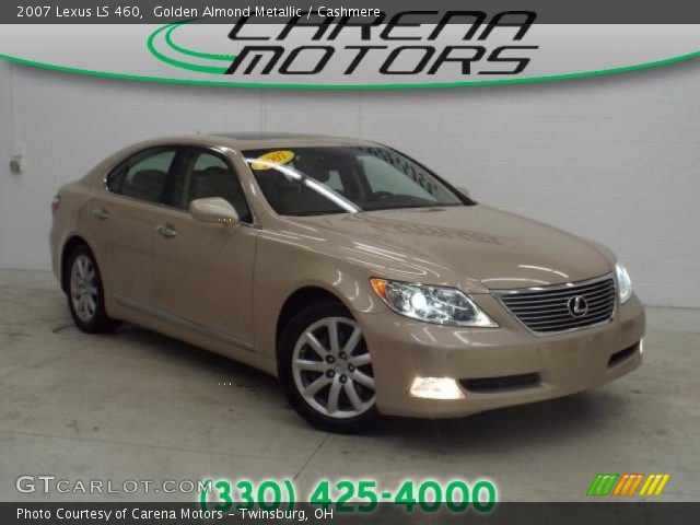 2007 Lexus LS 460 in Golden Almond Metallic