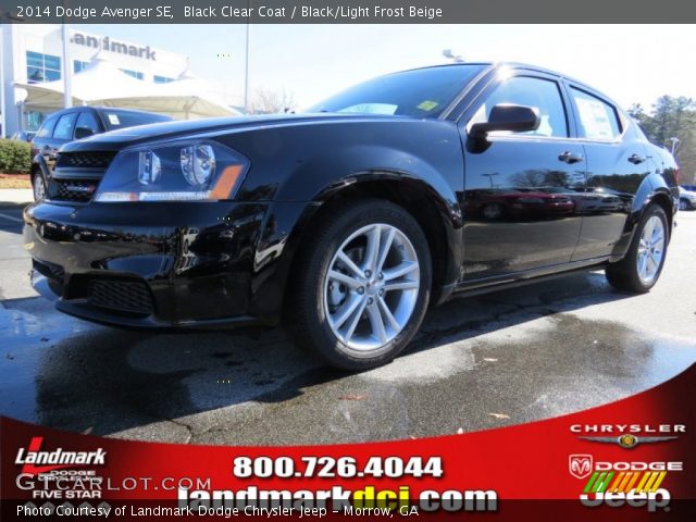 2014 Dodge Avenger SE in Black Clear Coat