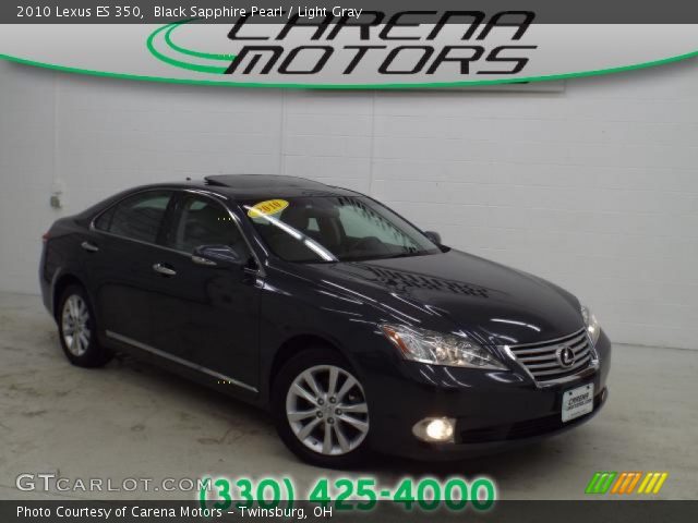 2010 Lexus ES 350 in Black Sapphire Pearl