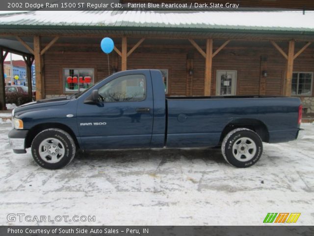 2002 Dodge Ram 1500 ST Regular Cab in Patriot Blue Pearlcoat