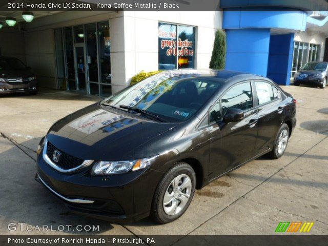 2014 Honda Civic LX Sedan in Kona Coffee Metallic