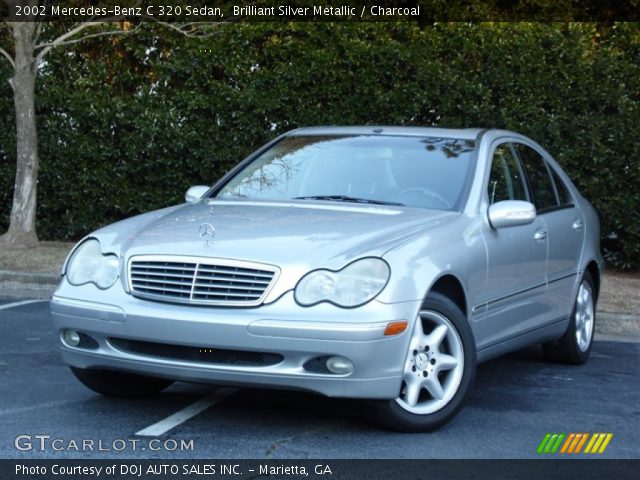 2002 Mercedes-Benz C 320 Sedan in Brilliant Silver Metallic