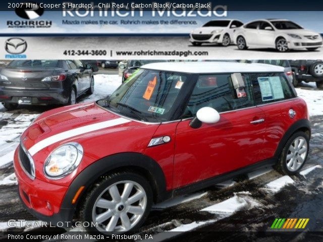 2007 Mini Cooper S Hardtop in Chili Red