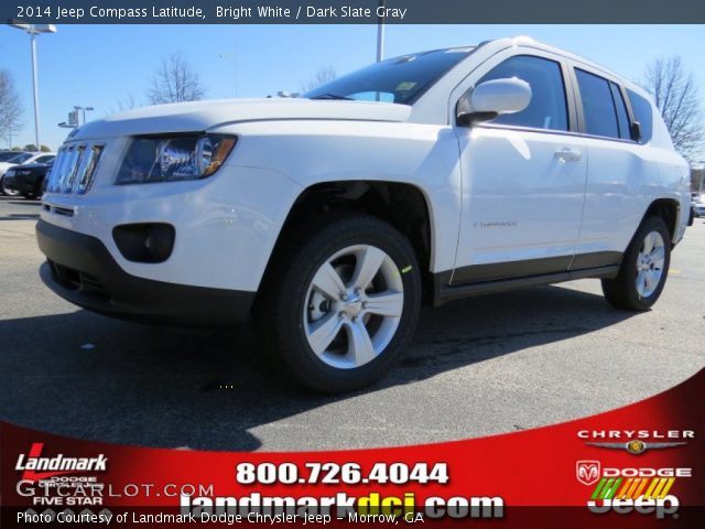 2014 Jeep Compass Latitude in Bright White