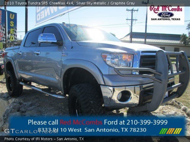 2010 Toyota Tundra SR5 CrewMax 4x4 in Silver Sky Metallic