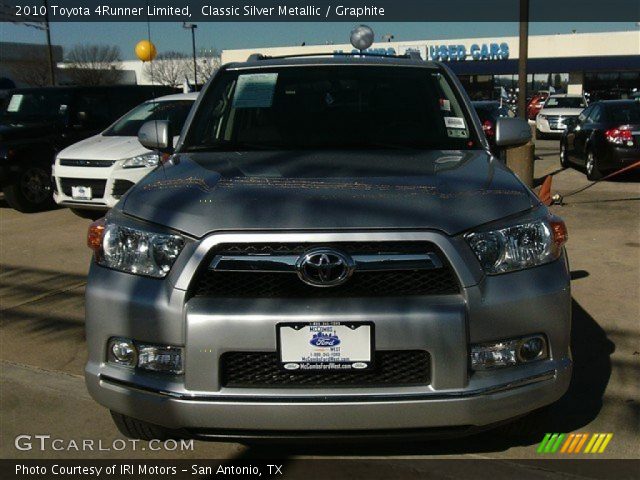 2010 Toyota 4Runner Limited in Classic Silver Metallic