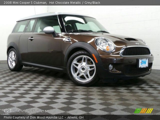 2008 Mini Cooper S Clubman in Hot Chocolate Metallic
