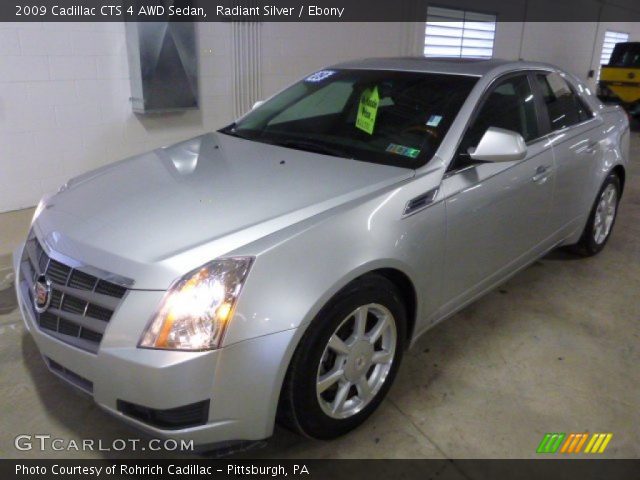 2009 Cadillac CTS 4 AWD Sedan in Radiant Silver