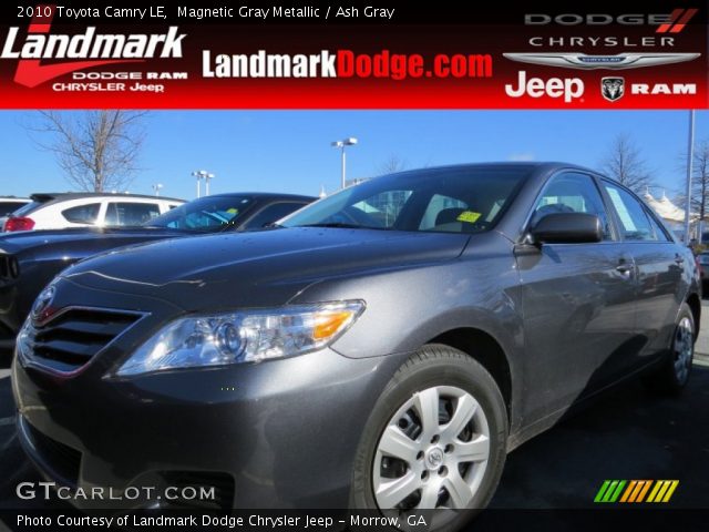 2010 Toyota Camry LE in Magnetic Gray Metallic