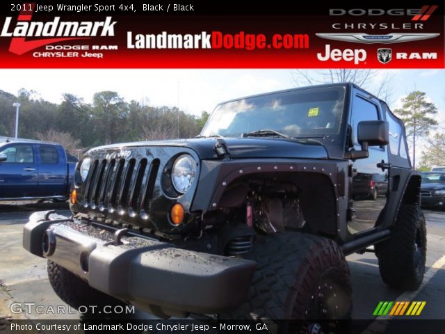 2011 Jeep Wrangler Sport 4x4 in Black