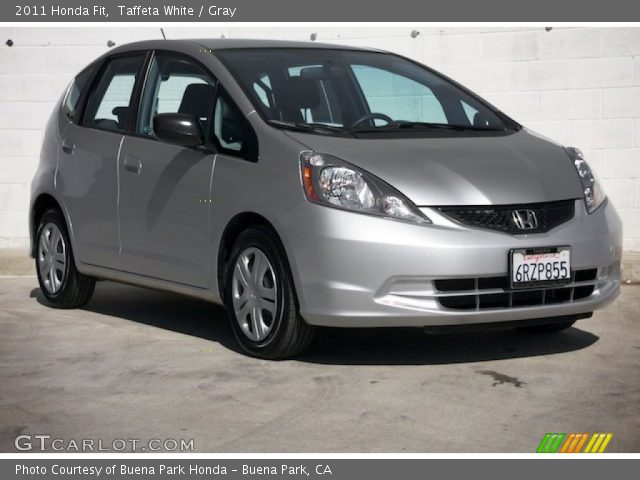 2011 Honda Fit  in Taffeta White
