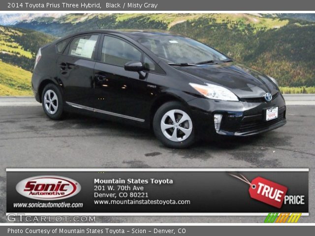 2014 Toyota Prius Three Hybrid in Black