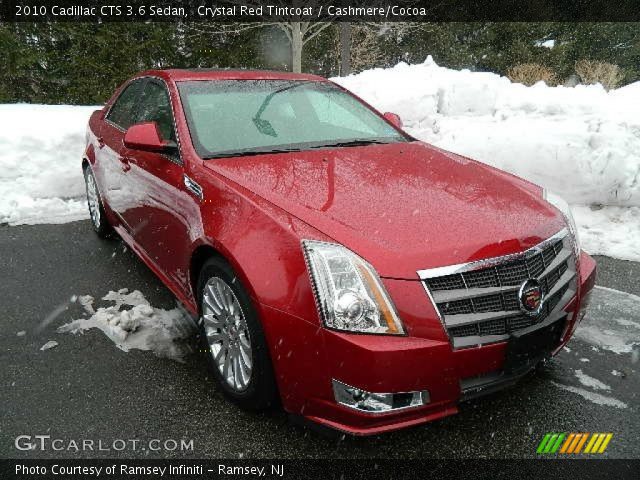 2010 Cadillac CTS 3.6 Sedan in Crystal Red Tintcoat