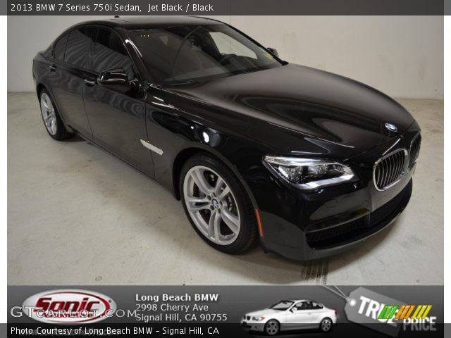 2013 BMW 7 Series 750i Sedan in Jet Black