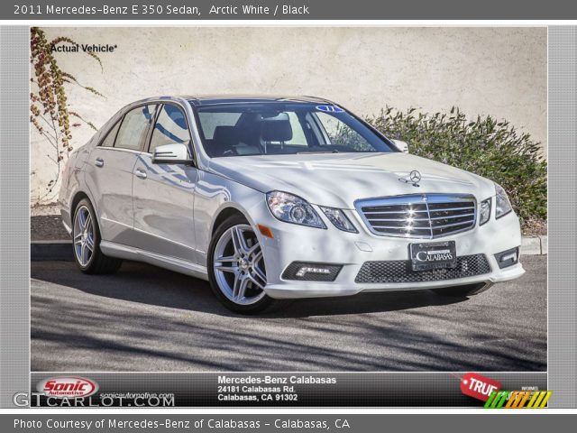 2011 Mercedes-Benz E 350 Sedan in Arctic White