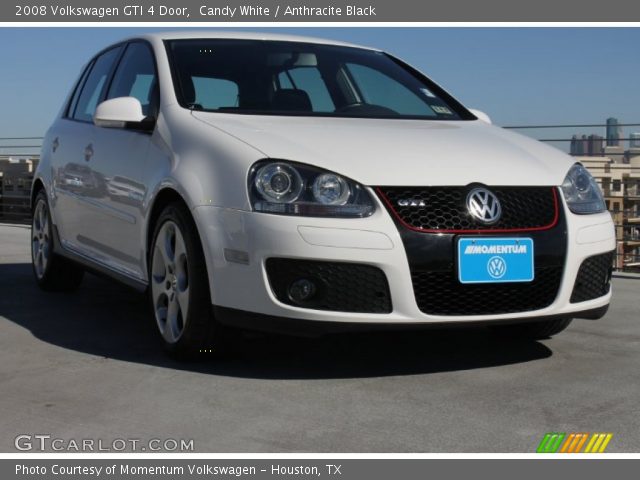 2008 Volkswagen GTI 4 Door in Candy White