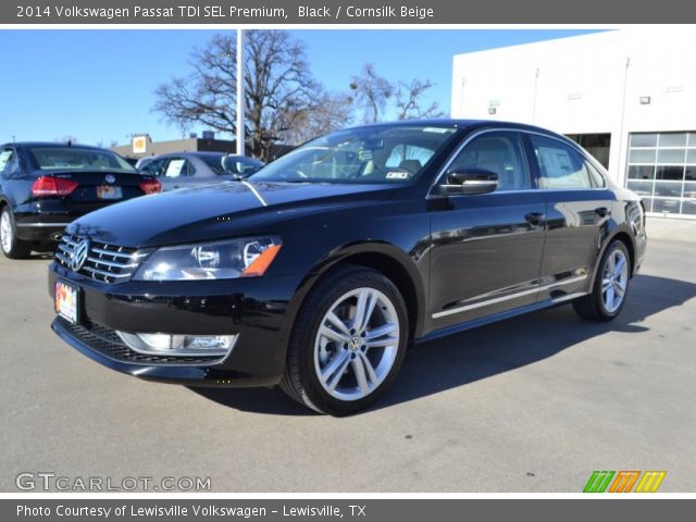 2014 Volkswagen Passat TDI SEL Premium in Black