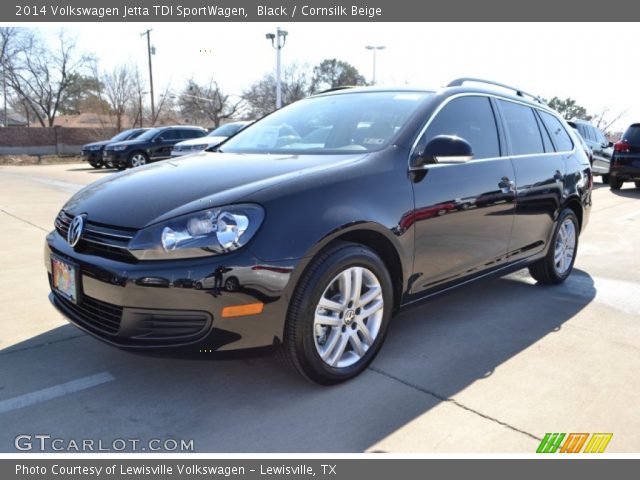 2014 Volkswagen Jetta TDI SportWagen in Black