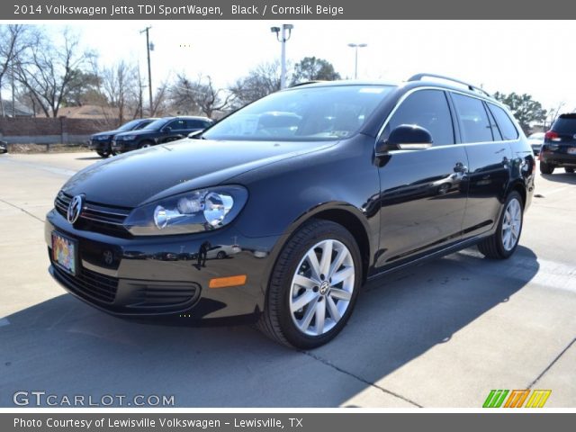 2014 Volkswagen Jetta TDI SportWagen in Black