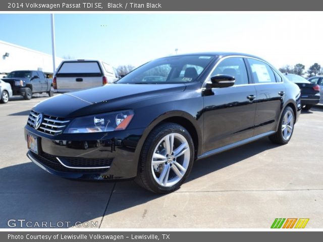 2014 Volkswagen Passat TDI SE in Black