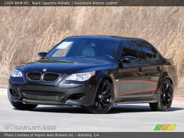 2006 BMW M5  in Black Sapphire Metallic