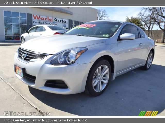 2011 Nissan Altima 2.5 S Coupe in Brilliant Silver