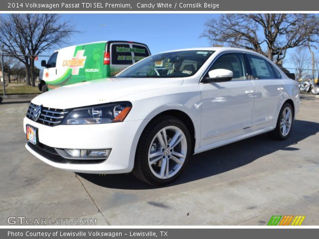 2014 Volkswagen Passat TDI SEL Premium in Candy White