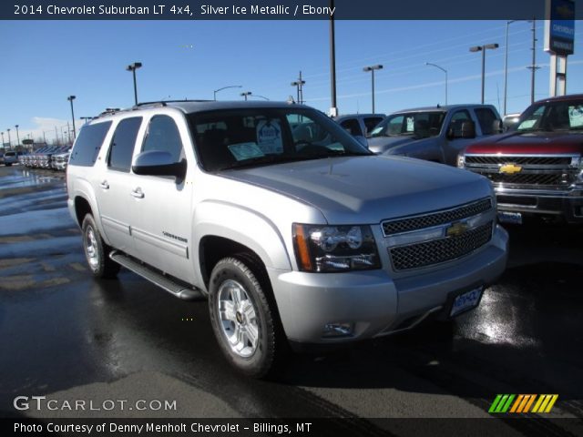 2014 Chevrolet Suburban LT 4x4 in Silver Ice Metallic