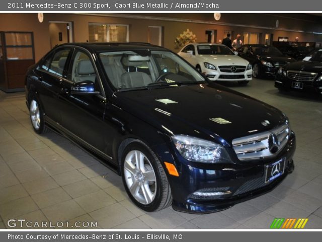 2011 Mercedes-Benz C 300 Sport in Capri Blue Metallic