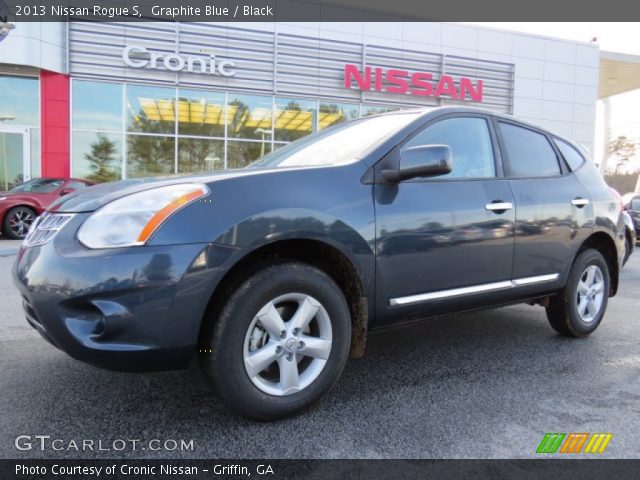 2013 Nissan Rogue S in Graphite Blue