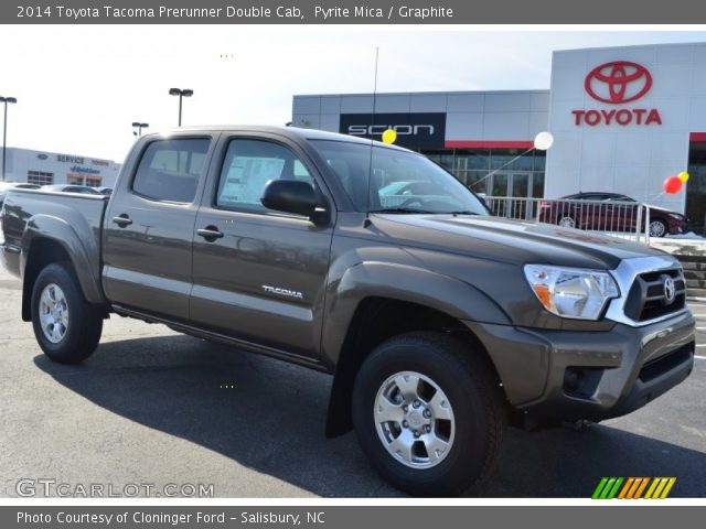 2014 Toyota Tacoma Prerunner Double Cab in Pyrite Mica