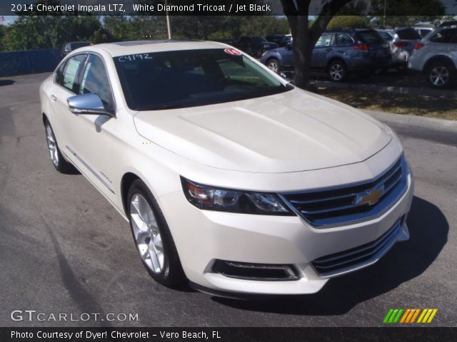 2014 Chevrolet Impala LTZ in White Diamond Tricoat