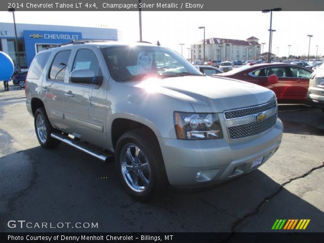 2014 Chevrolet Tahoe LT 4x4 in Champagne Silver Metallic