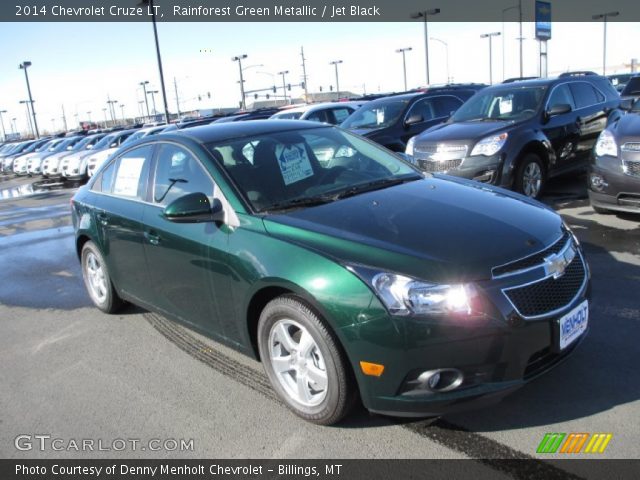 2014 Chevrolet Cruze LT in Rainforest Green Metallic