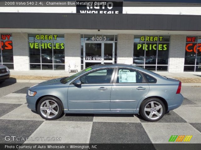 2008 Volvo S40 2.4i in Chameleon Blue Metallic