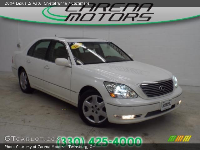 2004 Lexus LS 430 in Crystal White